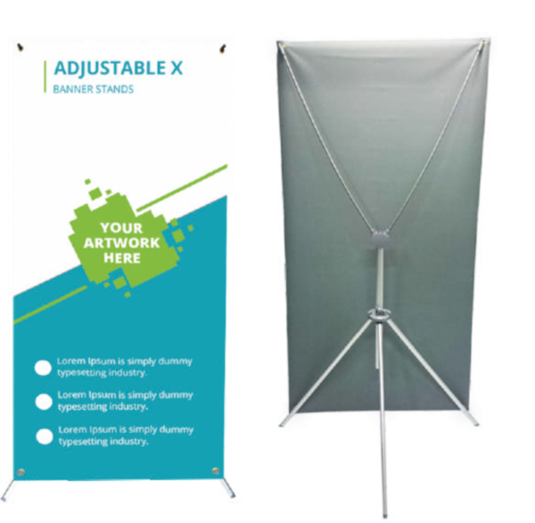 Adjustable Banner Stand
