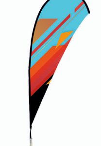 Clip Flag - Teardrop