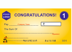 Giant Cheques