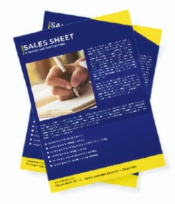 Sales Sheet