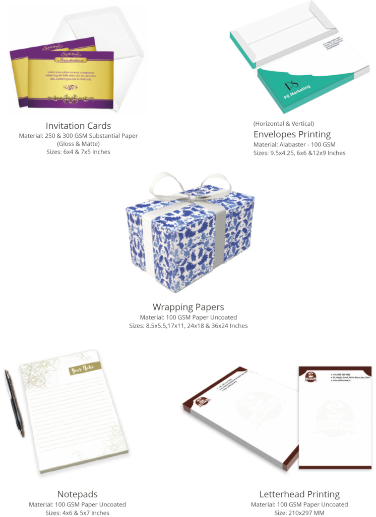 Stationery Materials